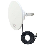 LTE/5G/CBRS 2x2MIMO antenn, 1,7-4,2 GHz, 2x 12 dBi, IP67