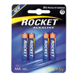 Patareid Rocket Alkaline AAA, 4 tk