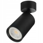 Led-lux laevalgusti, must GU10