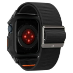 Karp rihmaga - SPIGEN - Lite Fit &laquo; Pro &raquo; - Must matt - Reguleeritav - Kerge kaitse