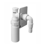 Sifoon pesumasinale 50mm, 50mm