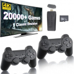 M&auml;ngukonsool HappyJoe Plug & Play 20000+ Games, 4K HDMI, 64GB