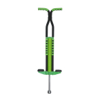 H&uuml;ppepulk Pogo Stick, roheline