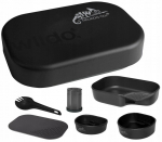 Reisitarvikute komplekt Camp-A-Box Complete 6 tk, Wildo, must / hall 19x13x5 cm
