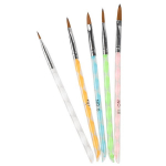 Manik&uuml;&uuml;ri pintslite komplekt, 5 tk