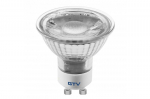 Pirn LED, GU10, stikls, 5W, 400Lm, 3200K, 220-240V, 38&deg;