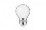 Pirn LED, G45, E27, 4W, 420Lm, 4000K, pooll&auml;bipaistev Filament, 220-240V, 360&deg;