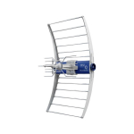 TV-antenn dvb-t/t2a asr iq 5g 700 koos toiteallikaga