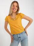 Pluus naistele 2016103357987, kollane, 36