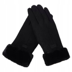 NAISTE NAHAST K&Auml;ED MUSTAD R03 R03-BLACK, MOTERI&Scaron;KOS ODINĖS RANKOS JUODOS R03