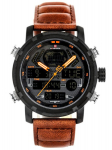 Meeste k&auml;ekell Naviforce NF9160 karbiga, must/pruun