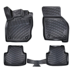 Auto kummimatid mustad 3d skoda octavia iv (2020-...) rizline
