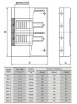 Pinnapealne jaotuskilp SRn-8 (N+PE) 1x8