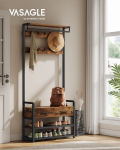 Riidenagi Songmics, 30 x 80,4 x 181,6 cm, pruun