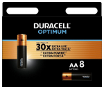 Duracell patareid Optimum AA 1.5V, 8 tk