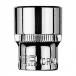 Padrun 3/8" kuuskant 16x28mm