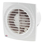 Ventilaator, biały