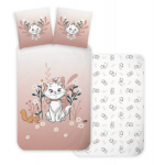 Laste voodipesukomplekt Disney Marie Ombre 140&times;200cm, 2-osaline