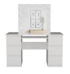 Kosmeetikalaud Top E Shop Kuba, valge