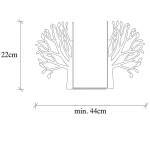 Metalo knygelė Kitap tutucu 7 - Black