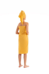 Rank&scaron;luosčių komplektas (2 vienetai) Muslin - Yellow