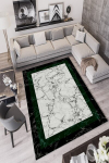 Kilimas (80 x 120) W848 - Black, Green