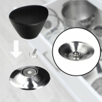 Kaas 30 cm klaasist kate potipannile