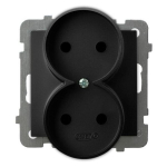 Ospel AS must - topeltpesa raamile GP-2GR/m/33, czarny