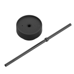 Fellow Carter Matte Black Cold Lid koos k&otilde;rrega