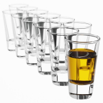 Klaasid viina ja lik&ouml;&ouml;ri shottide jaoks Klaasikomplekt 28 ml 12 tk