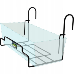 Riidehoidja r&otilde;dukastile, lillepotid 40 cm