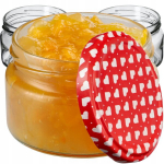20x purk 250 ml klaaspurgid konservide jaoks Honey + korgid Fi82