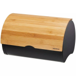 Klausberg KB-7711 puidust leivakast, must, 32x24x20.5 cm