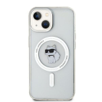 Karl Lagerfeldi "IPT Choupette MagSafe" iPhone 12/12 Pro kaitse&uuml;mbris - l&auml;bipaistev