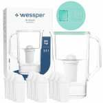 Wessper D1 SOLID FutureFlow filterkannu 3.3l + 10x aquaclassic filter