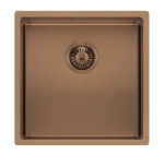 Roostevabast terasest k&ouml;&ouml;givalamu Reginox Miami (L), koos PVD kattega, 400/400, vask