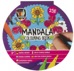 Grafix v&auml;rviraamat Mandala 25 lk