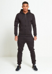 Jake Black Zip Up spordikomplekt meestele