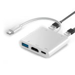 Splitter Hub 5in1 adapter Type-C / USB3.0 / HDMI 4k / PD / USB2.0