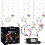 Valguskardin 138 Led vanik t&auml;hed kuud Springos CL4135