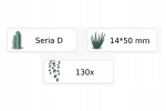 .NIIMBOT etiketid D seeria 14*50mm taimed1