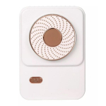 Kaasaskantav ventilaator Halter White
