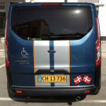 Ford Tourneo Custom CHROM pagasiklapi sisustus