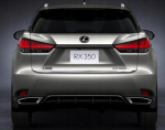 LEXUS RX450h 2015+ CHROM kroomitud leheklapp
