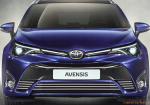 Toyota AVENSIS T27, T28 Grill-liistud CHROM