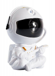LED T&auml;heprojektor Astronaut Muusik Stiilis, Valge