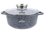 Marmorist pott 1,7L 18cm Zilner Grey ZL-6999, 18 cm