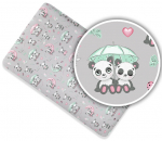 Voodilina kummiga puuvill My Baby,140x70