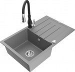 Graniidist k&ouml;&ouml;givalamu Mexen Bruno koos segisti ja sifooniga, Grey/Black