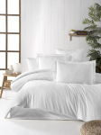 Voodipesukomplekt Stripe White 200x200, 3-osaline